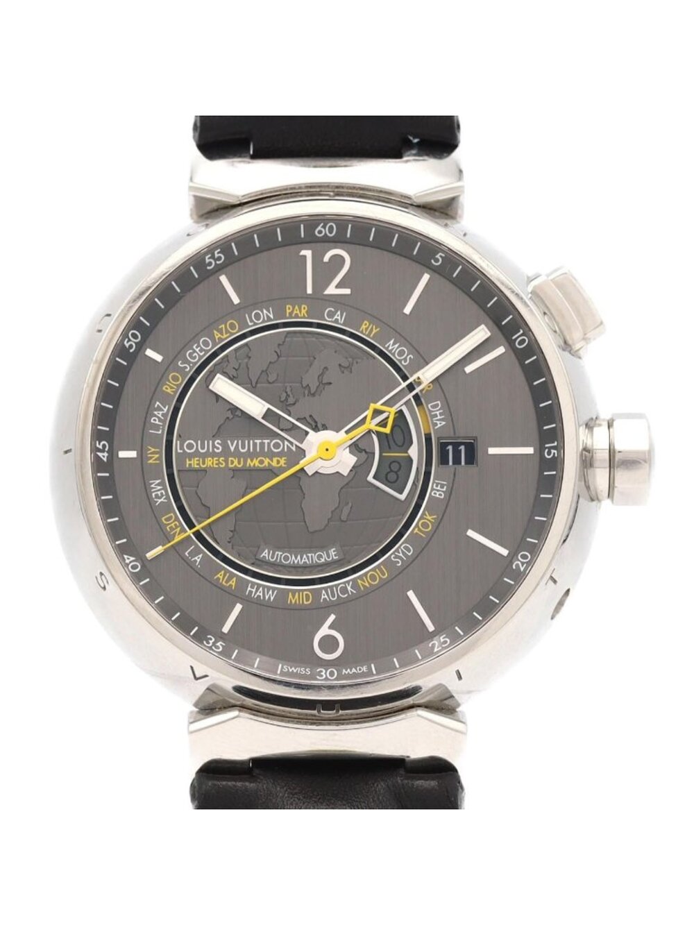 Louis Vuitton Tambour Worldtimer SS Automatic